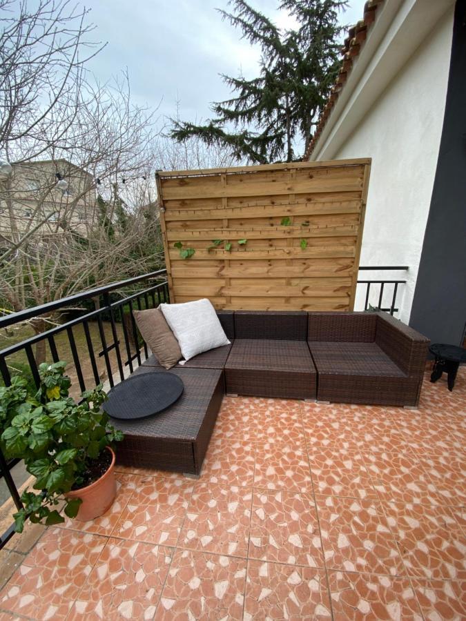Charming Apartment In A Duplex With Garden & Balcony Кунит Экстерьер фото